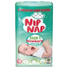 Nipnap Diapers L-Count Newborn 10S